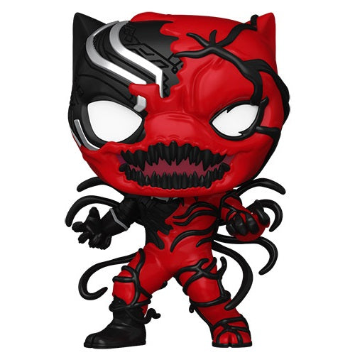 Funko Pop ! Marvel (1434) Carnage Black Panther Vinyl Figure 9Cm Statuetta