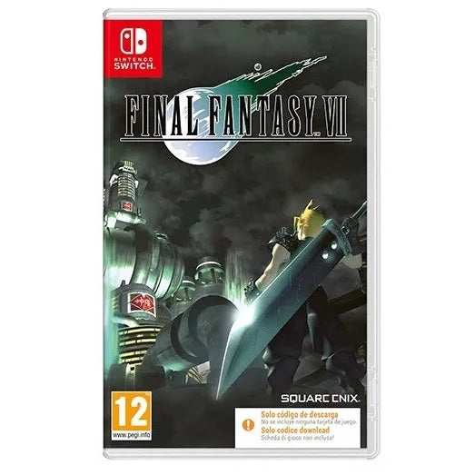Final Fantasy Vii Nintendo Switch (Ciab) Italiano Gioco Nuovo Sigillato Pal Ita