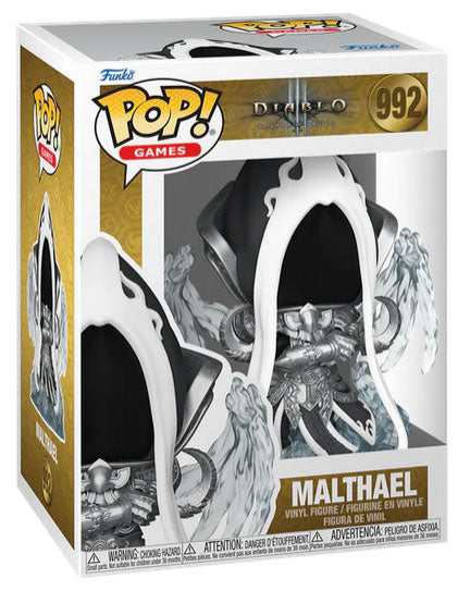 Funko Pop ! Diablo 3 (992) - Malthael Pop Vinyl Figure Stautua Da Collezione 9Cm