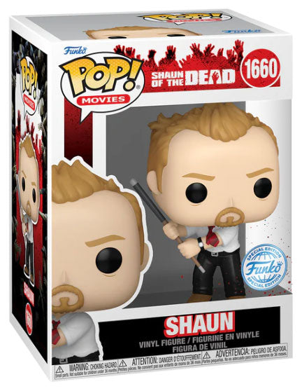 Funko Pop ! Movies L'Alba Dei Morti Dementi - (1660) Shaun Of The Dead Special