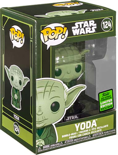 Funko Pop ! Star Wars - (124) Yoda Vinyl Figure Limited Edition 15Cm In Stock
