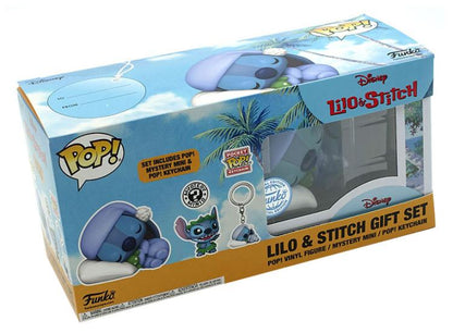Funko Pops Gift Set Lilo & Stitch Stitch 626 Day 2024 Exclusive Box + Funko Key