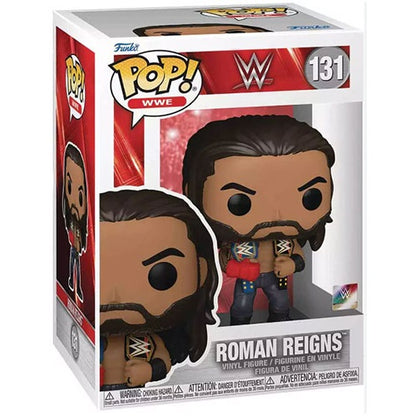 Funko Pop ! Wwe (131) Roman Reigns - Wrestling Vinyl Figure Statuetta Statua 9Cm