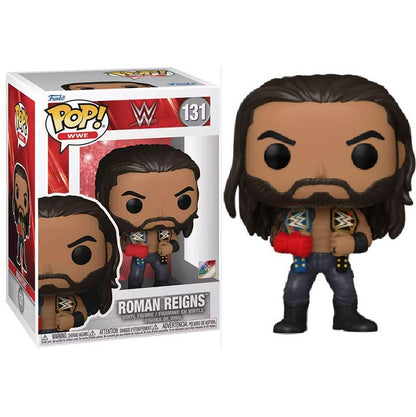 Funko Pop ! Wwe (131) Roman Reigns - Wrestling Vinyl Figure Statuetta Statua 9Cm
