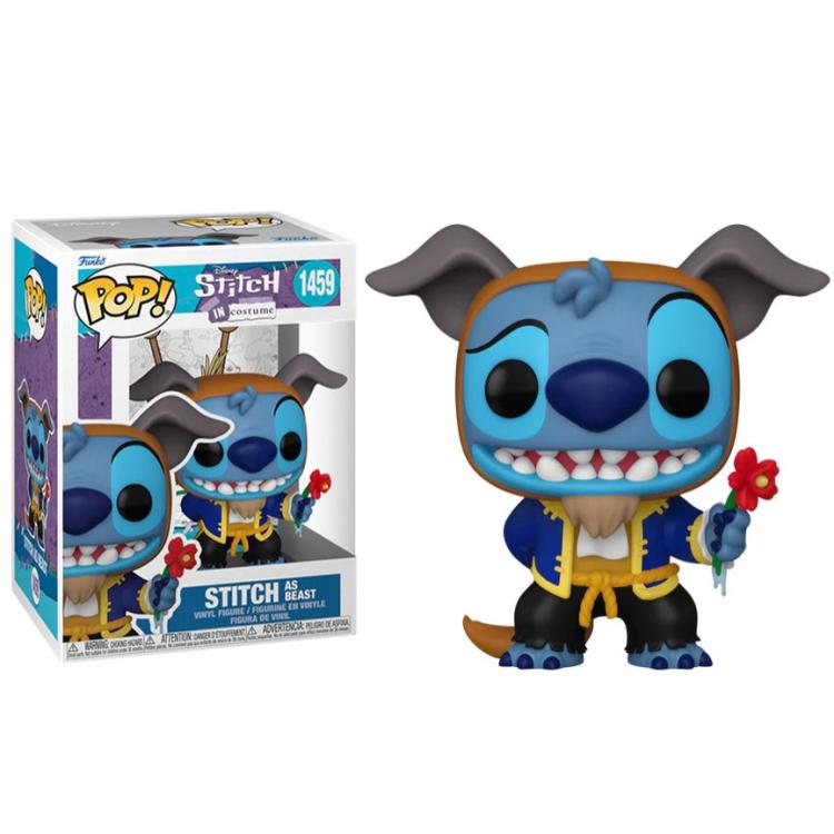 Funko Pop ! Disney Lilo & Stitch - (1459) Stitch As Beast Bella E La Bestia 9Cm