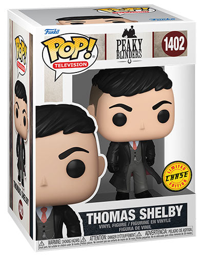Funko Pop ! Tv Peaky Blinders - (1402) Thomas Shelby Figure (Chase) 9Cm In Stock