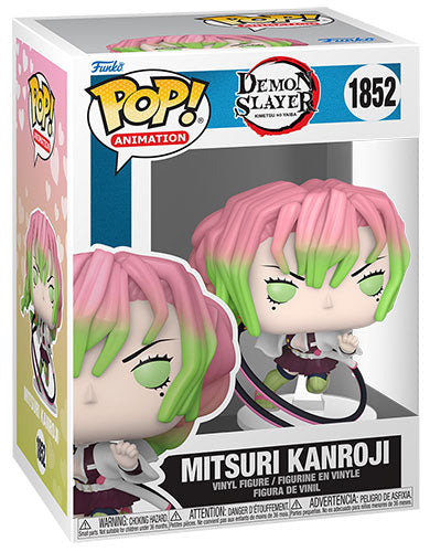Funko Pop ! Animation Demon Slayer -  (1852) Mitsuri Kanroji (Attack) 9Cm Anime