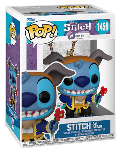 Funko Pop ! Disney Lilo & Stitch - (1459) Stitch As Beast Bella E La Bestia 9Cm