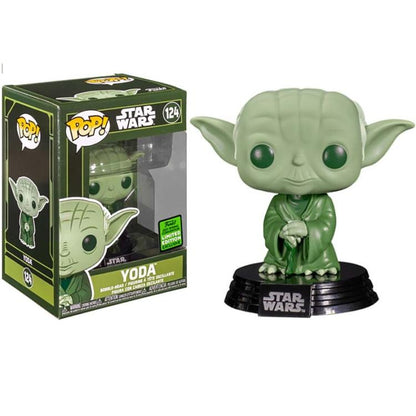 Funko Pop ! Star Wars - (124) Yoda Vinyl Figure Limited Edition 15Cm In Stock