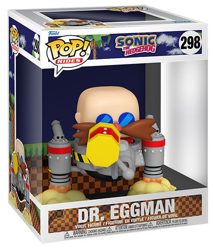 Funko Pop ! Games Sonic The Hedgehog - (298) Dr. Eggman Figure Vinyl 15Cm Nuovo