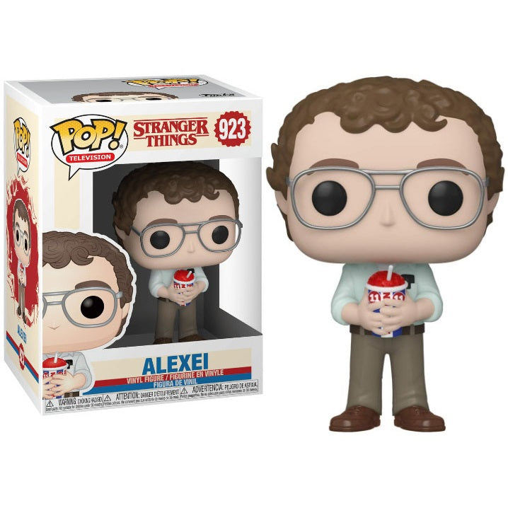Funko Pop ! Television - Stranger Things (923) Elexei Vinyl Figure 9Cm Statuetta