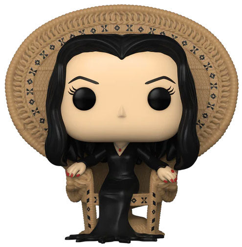 Funko Pop ! Tv The Addams Family - (1550) Morticia In Chair Famiglia Addams Afc