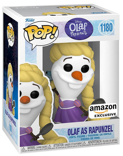 Funko Pop ! Disney Frozen Olaf Presents - (1180) Olaf As Rapunzel Special 9Cm