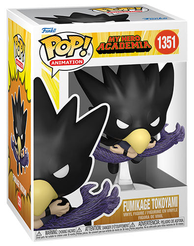 Funko Pop ! Animation My Hero Academia S5 - (1351) Fumikage Tokoyami Figure 9Cm