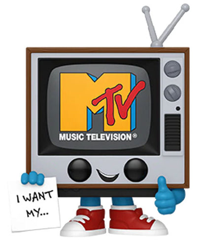 Funko Pop ! Ad Icons Mtv - (236) Mtv Music Television Figure Tv Icon Vinyl 9Cm