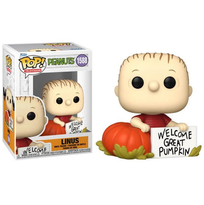 Funko Pop ! Tv Peanuts  - (1588) Linus (Halloween) Figure Snoopy Vinyl 9Cm