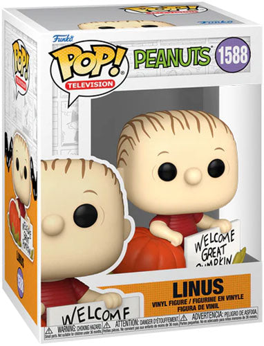Funko Pop ! Tv Peanuts  - (1588) Linus (Halloween) Figure Snoopy Vinyl 9Cm