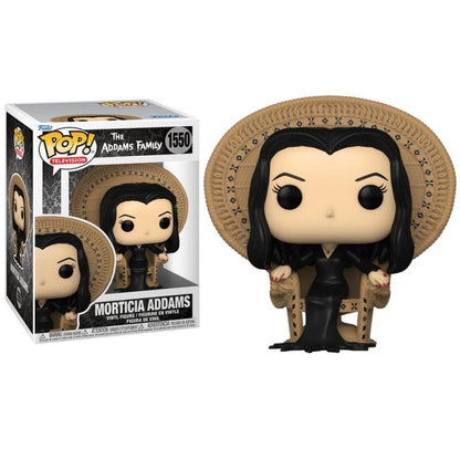 Funko Pop ! Tv The Addams Family - (1550) Morticia In Chair Famiglia Addams Afc