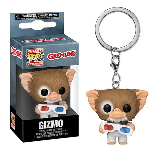 Funko Pop ! Keychain Pocket Gremlins - (Gizmo) Portachiavi Vinyl Figure 4Cm