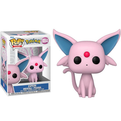 Funko Pop ! Games Pokemon (884) - Espeon Vinyl Figure 9Cm Eevee Evolution Nuovo