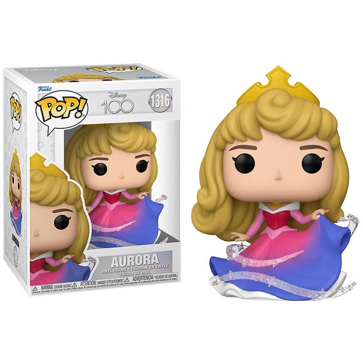 Funko Pop ! Disney 100Th - Aurora (1316) Vinyl Figure Anniversary Edition 9Cm