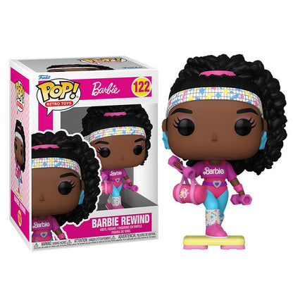 Funko Pop ! Retro Toys Barbie - (122) Barbie Rewind Vinyl Figure 9Cm Barbi Ken