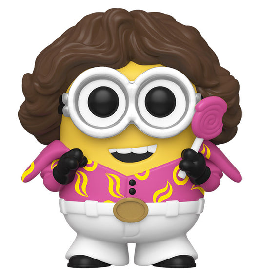Funko Pop ! Movies Minions 2 (901) '70 Bob Seventies Vinyl Figure 9Cm Anni 70