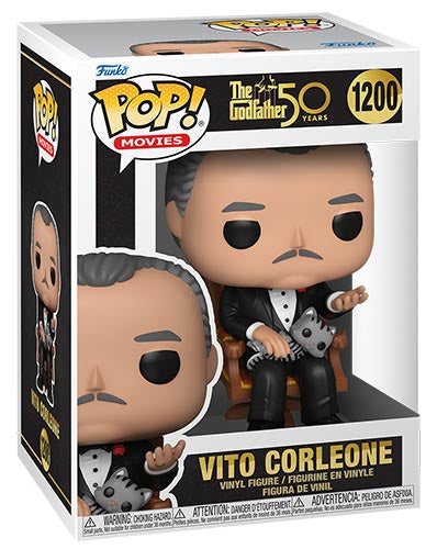 Funko Pop ! Movies The Godfather 50Th - Vito Corleone (1200) Figure Il Padrino