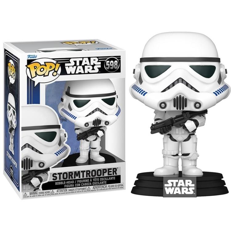 Funko Pop ! Star Wars - (598) Stormtrooper Bobble-Head Vinyl Figure 9Cm