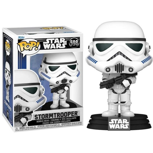 Funko Pop ! Star Wars - (598) Stormtrooper Bobble-Head Vinyl Figure 9Cm