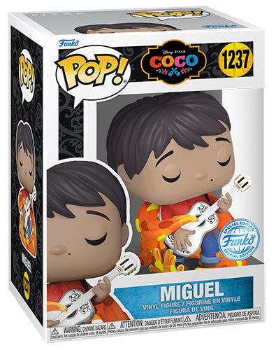 Funko Pop ! Animation Disney Coco (1237) Miguel Figure Vinyl Special Edition 9Cm