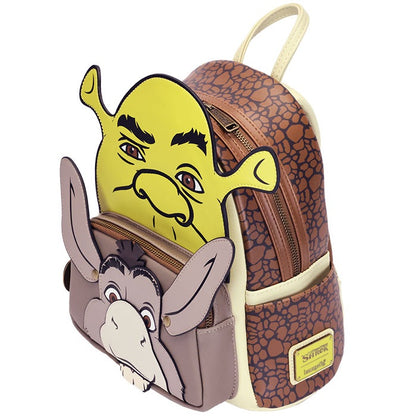 Funko Loungefly Mini Zaino Shrek & Donkey Cartella Scolastica - Shrek E Asino