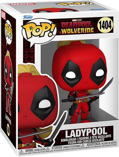 Funko Pop ! Marvel Studios - Deadpool & Wolverine (1404) Ladypool Figure 9Cm