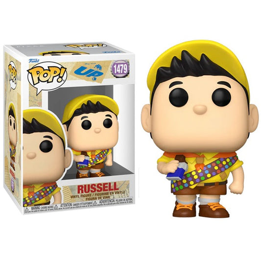 Funko Pop ! Disney Up S2 - (1479) Russell Vinyl Figure Boyscout 9Cm Pixar