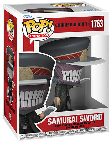 Funko Pop ! Animation Chainsaw Man - (1763) Samurai Sword Figure 9Cm Collezione