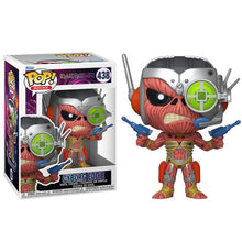 Funko Pop ! Rocks - Iron Maiden (438) Cyborg Eddie Vinyl Figure 9Cm Rock Cover