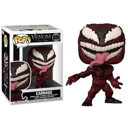 Funko Pop ! Marvel Let There Be Carnage Venom 2 - (889) Carnage Vinyl Figure 9Cm