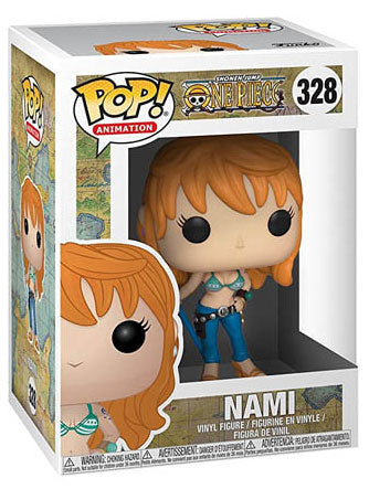 Funko Pop ! Animation One Piece - (328) Nami Figure Vinyl 9Cm Female Figures