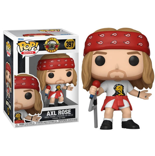 Funko Pop ! Rocks Guns N Roses - (397) Axl Rose 1992 Vinyl Figure Live In Stock!