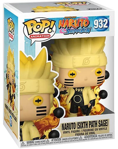 Funko Pop ! Animation Naruto Shippuden - (932) Naruto Six Path Sage Figure 9Cm