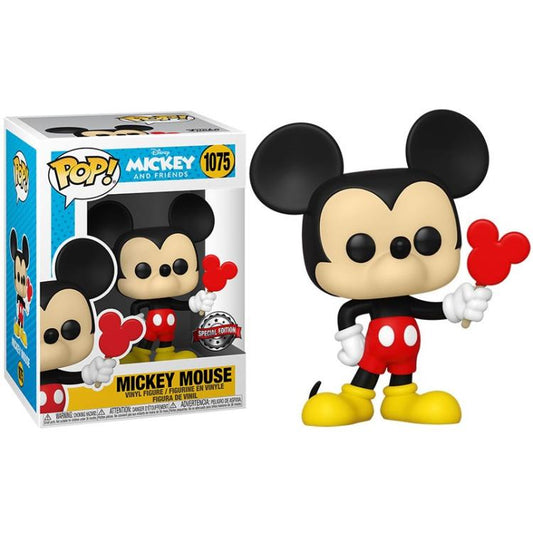 Funko Pop ! Disney Mickey And Friends (1075) Mickey Mouse Special Edition Figure