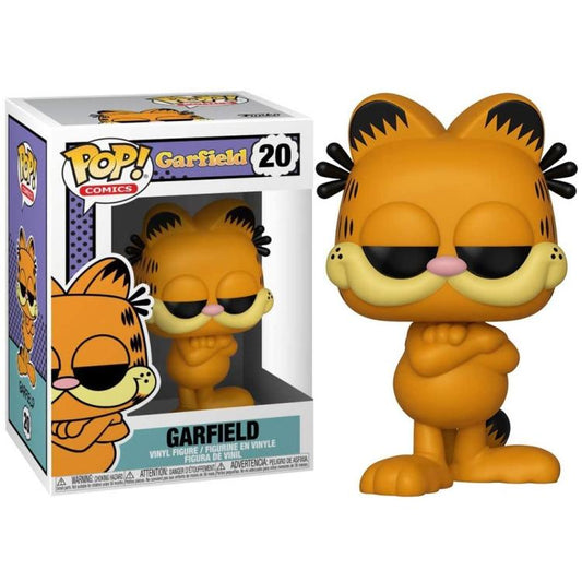 Funko Pop ! Comics - Garfield (20) Garfield Vinyl Figure 9Cm Statuetta Statua