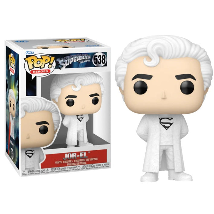 Funko Pop ! Dc Superman The Movie - (538) Jor-El Figure Vinyl (1978) Super-Man