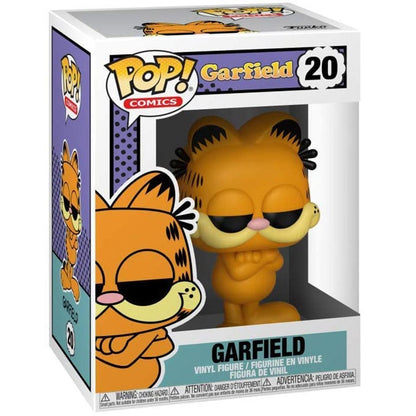 Funko Pop ! Comics - Garfield (20) Garfield Vinyl Figure 9Cm Statuetta Statua