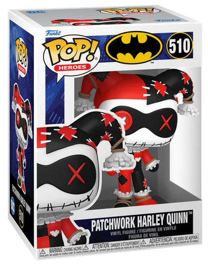 Funko Pop ! Dc Comics Heroes - (510) Patchwork Harley Quinn Vinyl Figure 9Cm