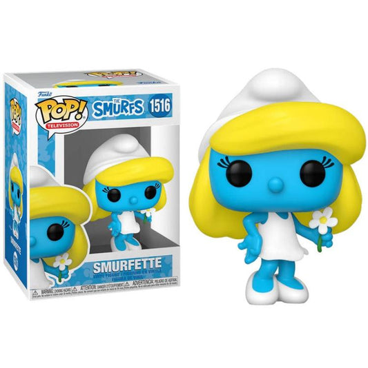 Funko Pop ! Television I Puffi - (1516) Puffetta Figure The Smurfs Smurfette 9Cm