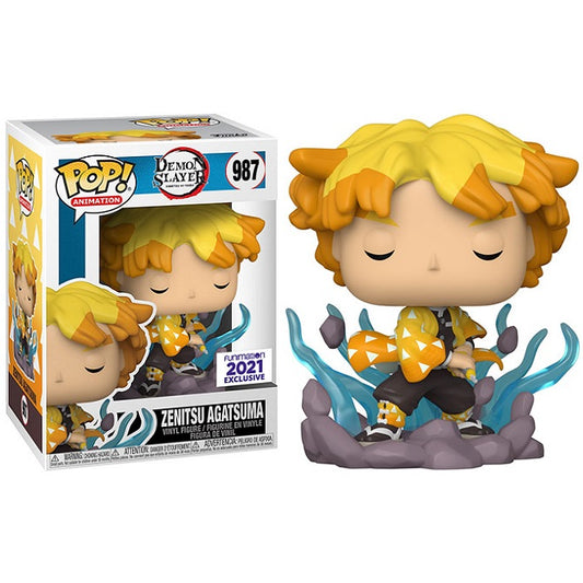 Funko Pop ! Animation Demon Slayer - (987) Zenitsu Agatsuma Transforming Special