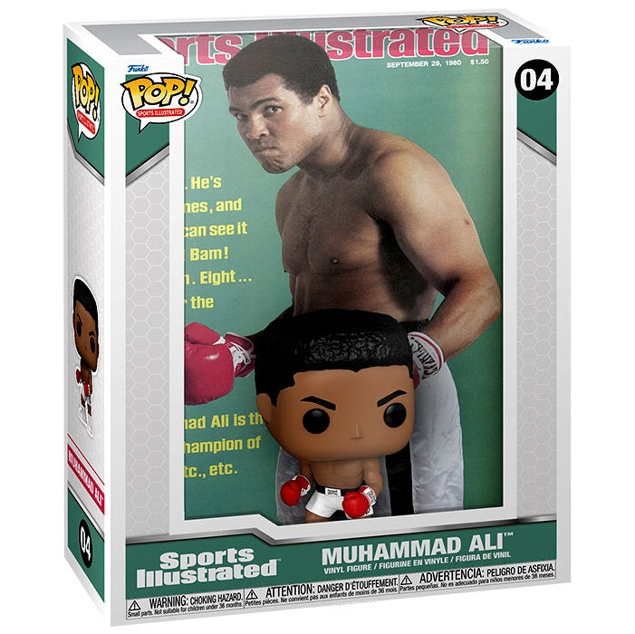 Funko Pop ! Sports Illustrated - (04) Muhammad Ali Vinyl Magazine Cover Boxing