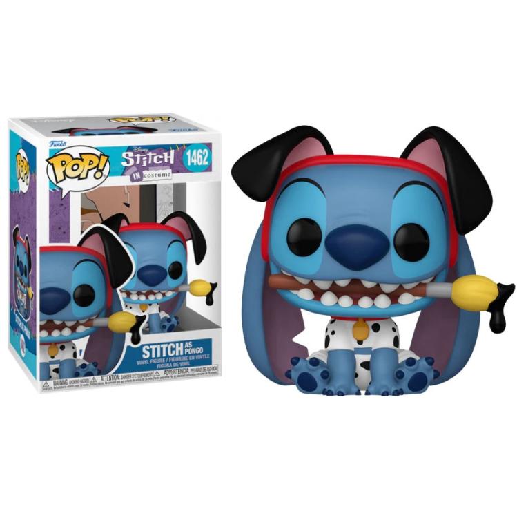Funko Pop ! Disney Lilo & Stitch - (1462) Stitch As Pongo La Carica Dei 101 9Cm