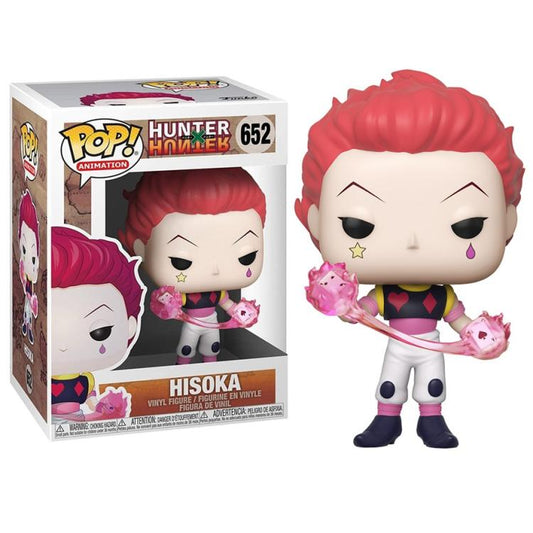 Funko Pop ! Animation Hunter X Hunter - (652) Hisoka Figure Vinyl Anime 9Cm
